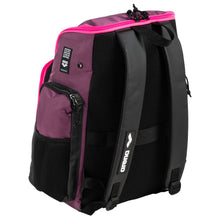 Load image into Gallery viewer, arena-spiky-iii-backpack-35-plum-neon-pink-005597-102-ontario-swim-hub-4
