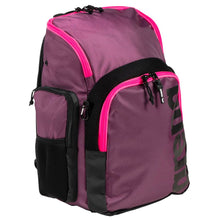 Load image into Gallery viewer, arena-spiky-iii-backpack-35-plum-neon-pink-005597-102-ontario-swim-hub-8
