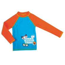 Load image into Gallery viewer, TODDLER BOYS&#39; UV LONG SLEEVE WATER SHIRT - OntarioSwimHub
