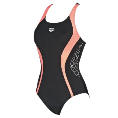 ONLY SIZE 32 - WOMEN'S BALANCE V BACK - BLACK - OntarioSwimHub
