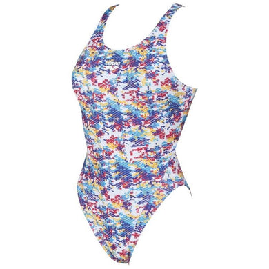 WOMEN'S CAMOUFLAGE TECH BACK - MIRTILLA - OntarioSwimHub