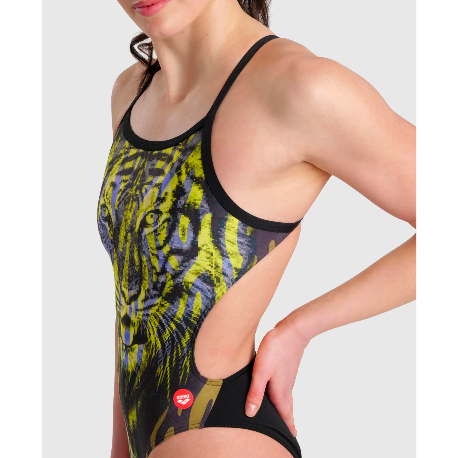 ARENA WOMEN'S CRAZY ARENA SWIMSUIT TIGER PRINT – OntarioSwimHub