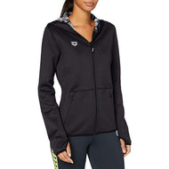WOMEN'S HOODED SPACER REVERSIBLE FULL ZIP JACKET - OntarioSwimHub