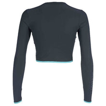 Load image into Gallery viewer, WOMEN&#39;S ICONS LONG SLEEVE CROPPED SHIRT - OntarioSwimHub
