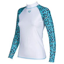 Load image into Gallery viewer, WOMEN&#39;S LONG SLEEVE ALLOVER RASH VEST - OntarioSwimHub
