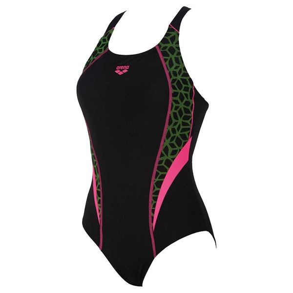 ONLY SIZE 40 - WOMEN'S MICROCARBONITE ONE-PIECE SWIMSUIT - OntarioSwimHub