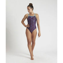 Load image into Gallery viewer, arena-womens-mountains-texture-light-drop-back-one-piece-swimsuit-martinica-multi-004616-850-ontario-swim-hub-7
