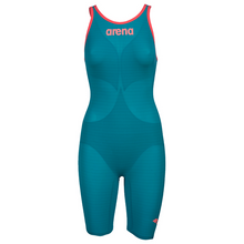 Load image into Gallery viewer, arena-womens-powerskin-carbon-air2-open-back-limited-edition-calypso-bay-biscay-bay-006341-200-ontario-swim-hub-1
