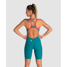 Load image into Gallery viewer, arena-womens-powerskin-carbon-air2-open-back-limited-edition-calypso-bay-biscay-bay-006341-200-ontario-swim-hub-4
