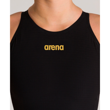 Load image into Gallery viewer, arena-womens-powerskin-carbon-core-fx-closed-back-black-gold-003658-105-ontario-swim-hub-13
