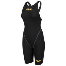 Load image into Gallery viewer, arena-womens-powerskin-carbon-core-fx-closed-back-black-gold-003658-105-ontario-swim-hub-1
