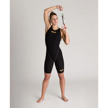 Load image into Gallery viewer,     arena-womens-powerskin-carbon-core-fx-open-back-black-gold-003655-105-ontario-swim-hub-9
