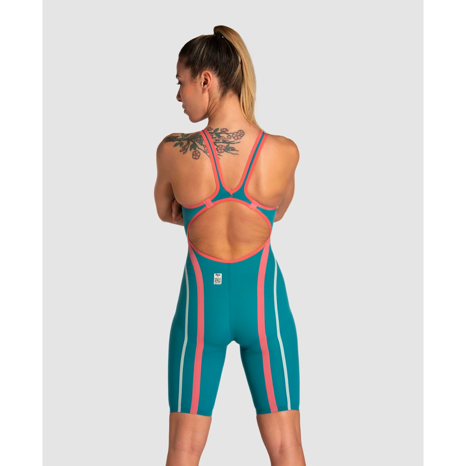 ARENA WOMEN'S POWERSKIN CARBON CORE FX OPEN BACK LIMITED EDITION - CALYPSO  BAY