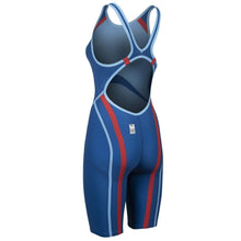 Load image into Gallery viewer, arena-womens-powerskin-carbon-core-fx-open-back-ocean-blue-003655-730-ontario-swim-hub-6
