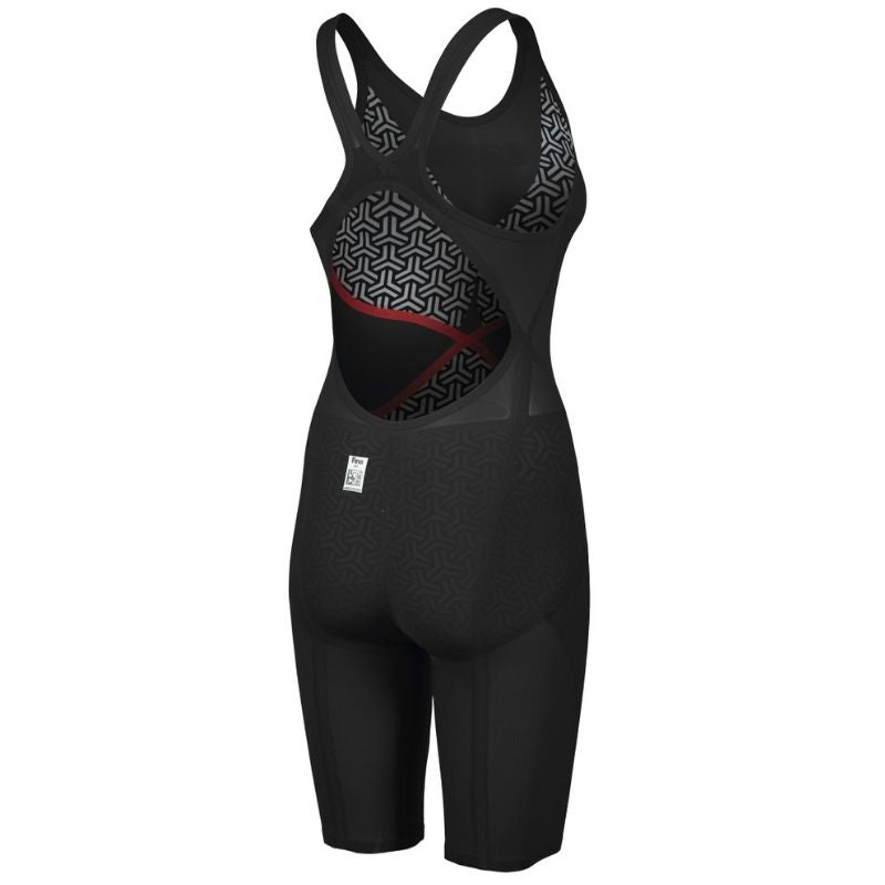 ARENA WOMEN'S POWERSKIN CARBON GLIDE OPEN BACK - BLACK/GOLD