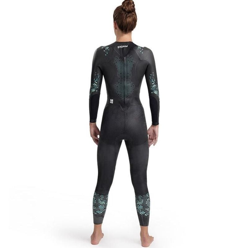 ARENA WOMEN'S POWERSKIN STORM WETSUIT - CORAL BLUE
