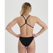 Load image into Gallery viewer, arena-womens-solid-light-tech-high-leg-one-piece-swimsuit-black-white-2a593-55-ontario-swim-hub-5
