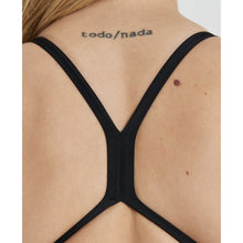Load image into Gallery viewer, arena-womens-solid-light-tech-high-leg-one-piece-swimsuit-black-white-2a593-55-ontario-swim-hub-8
