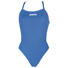 Load image into Gallery viewer,     arena-womens-solid-light-tech-high-leg-one-piece-swimsuit-royal-white-2a593-72-ontario-swim-hub-2
