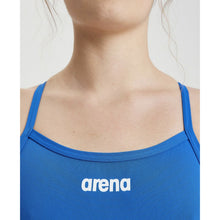 Load image into Gallery viewer, arena-womens-solid-light-tech-high-leg-one-piece-swimsuit-royal-white-2a593-72-ontario-swim-hub-8
