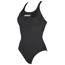 Load image into Gallery viewer,    arena-womens-solid-swim-pro-one-piece-swimsuit-black-white-2a595-55-ontario-swim-hub-1
