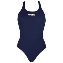 Load image into Gallery viewer,     arena-womens-solid-swim-pro-one-piece-swimsuit-navy-white-2a595-75-ontario-swim-hub-2
