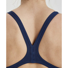 Load image into Gallery viewer,    arena-womens-solid-swim-pro-one-piece-swimsuit-navy-white-2a595-75-ontario-swim-hub-8
