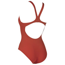 Load image into Gallery viewer, arena-womens-solid-swim-pro-one-piece-swimsuit-red-white-2a242-45-ontario-swim-hub-3

