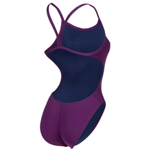 Load image into Gallery viewer, arena-womens-team-swimsuit-challenge-solid-plum-white-004766-911-ontario-swim-hub-3
