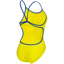 Load image into Gallery viewer, arena-womens-team-swimsuit-lace-back-solid-soft-green-neon-blue-004651-680-ontario-swim-hub-3
