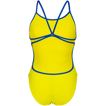 Load image into Gallery viewer, arena-womens-team-swimsuit-lace-back-solid-soft-green-neon-blue-004651-680-ontario-swim-hub-4
