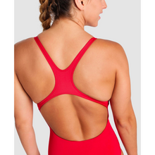 Load image into Gallery viewer, arena-womens-team-swimsuit-swim-pro-solid-red-white-004760-450-ontario-swim-hub-9
