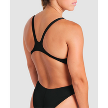 Load image into Gallery viewer, arena-womens-team-swimsuit-swim-tech-solid-black-white-004763-550-ontario-swim-hub-9
