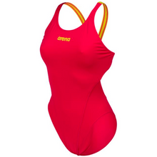 Load image into Gallery viewer, arena-womens-team-swimsuit-swim-tech-solid-freak-rose-soft-green-004763-960-ontario-swim-hub-1
