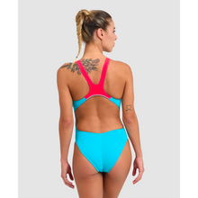 Load image into Gallery viewer, arena-womens-team-swimsuit-swim-tech-solid-martinica-floreale-004763-840-ontario-swim-hub-6

