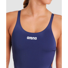 Load image into Gallery viewer, arena-womens-team-swimsuit-swim-tech-solid-navy-white-004763-750-ontario-swim-hub-8
