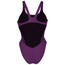 Load image into Gallery viewer, arena-womens-team-swimsuit-swim-tech-solid-plum-white-004763-911-ontario-swim-hub-4
