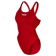 Load image into Gallery viewer, arena-womens-team-swimsuit-swim-tech-solid-red-white-004763-450-ontario-swim-hub-1
