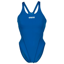 Load image into Gallery viewer, arena-womens-team-swimsuit-swim-tech-solid-royal-white-004763-720-ontario-swim-hub-2
