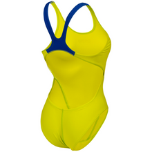 Load image into Gallery viewer, arena-womens-team-swimsuit-swim-tech-solid-soft-green-neon-blue-004763-680-ontario-swim-hub-3
