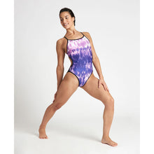 Load image into Gallery viewer, arena-womens-tiedye-stripes-reversible-challenge-back-one-piece-swimsuit-freak-rose-reflexion-multi-004379-900-ontario-swim-hub-8
