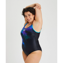 Load image into Gallery viewer, arena-womens-u-back-placement-plus-size-one-piece-swimsuit-black-martinica-multi-005137-760-ontario-swim-hub-5
