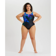Load image into Gallery viewer, arena-womens-u-back-placement-plus-size-one-piece-swimsuit-black-martinica-multi-005137-760-ontario-swim-hub-7
