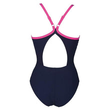 Load image into Gallery viewer, ONLY SIZE 32 - WOMEN&#39;S ZIRCON FLOW BACK - NAVY - OntarioSwimHub
