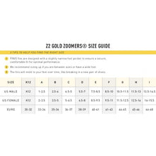 Load image into Gallery viewer, finis-z2-gold-zoomers-short-blade-swim-fins-2.35.004.67-ontario-swim-hub-7

