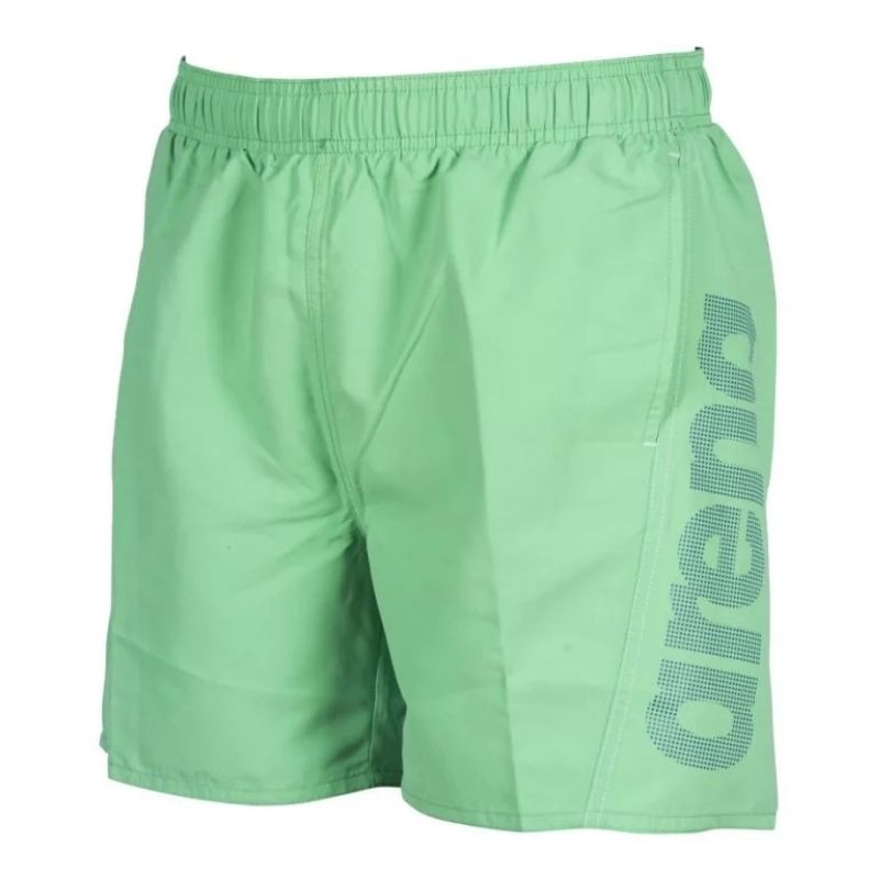 MEN'S FUNDAMENTALS LOGO BOXER SWIM SHORTS - OntarioSwimHub