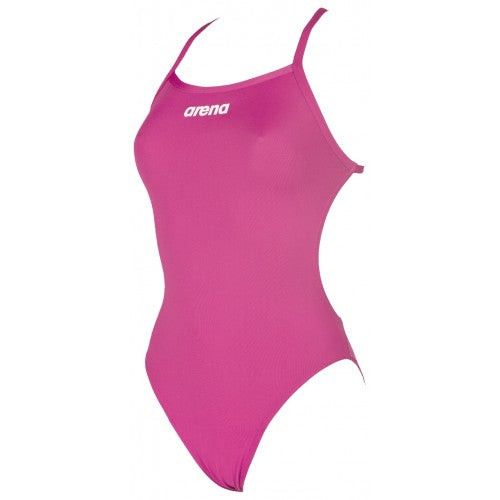 ONLY SIZE 32 - WOMEN'S SOLID LIGHT TECH HIGH - FRESIA ROSE - OntarioSwimHub