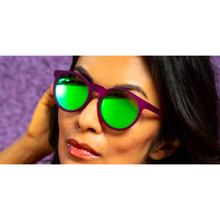Load image into Gallery viewer, thanks-theyre-vintage-purple-and-blue-circle-sunglasses-goodr-active-sunglasses-g00020-cg-ltg2-rf-ontario-swim-hub-4
